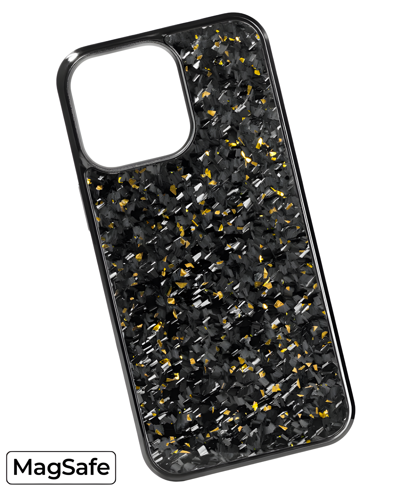 Forged Carbon Fiber Case iPhone Gold