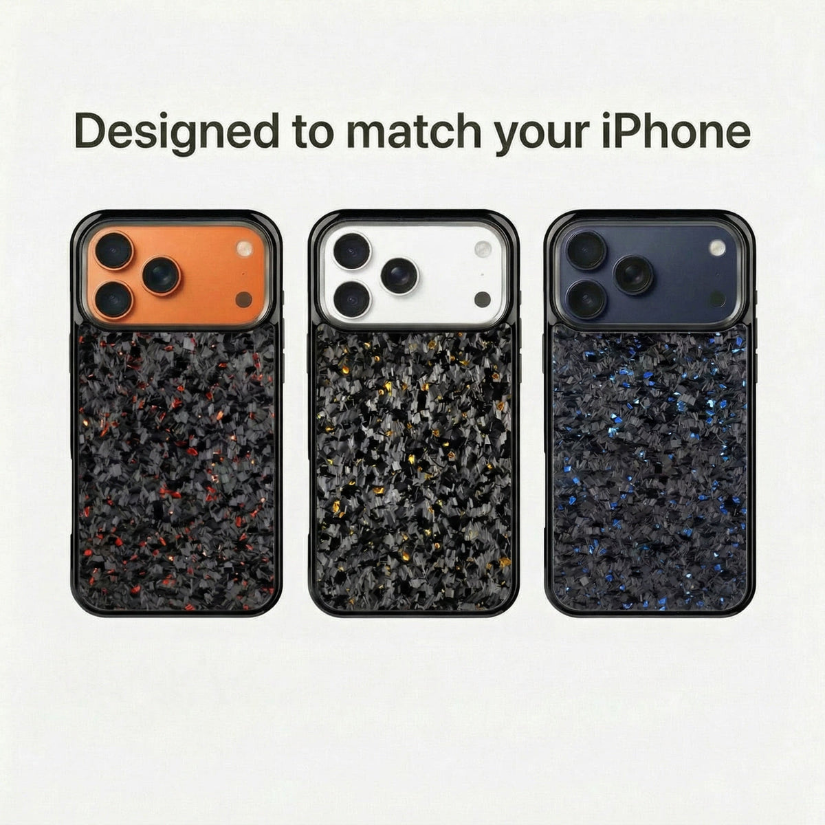 Forged Carbon Fiber Case iPhone Purple