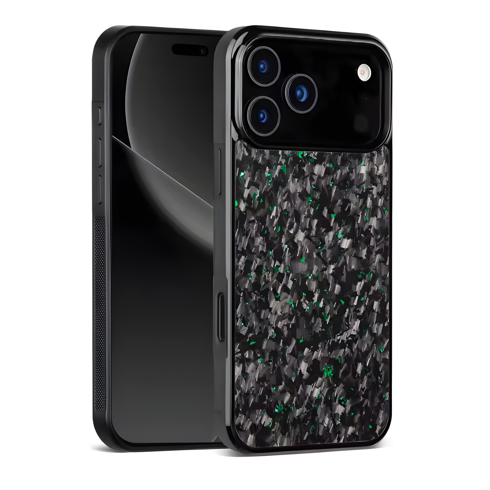 Forged Carbon Fiber Case iPhone Green