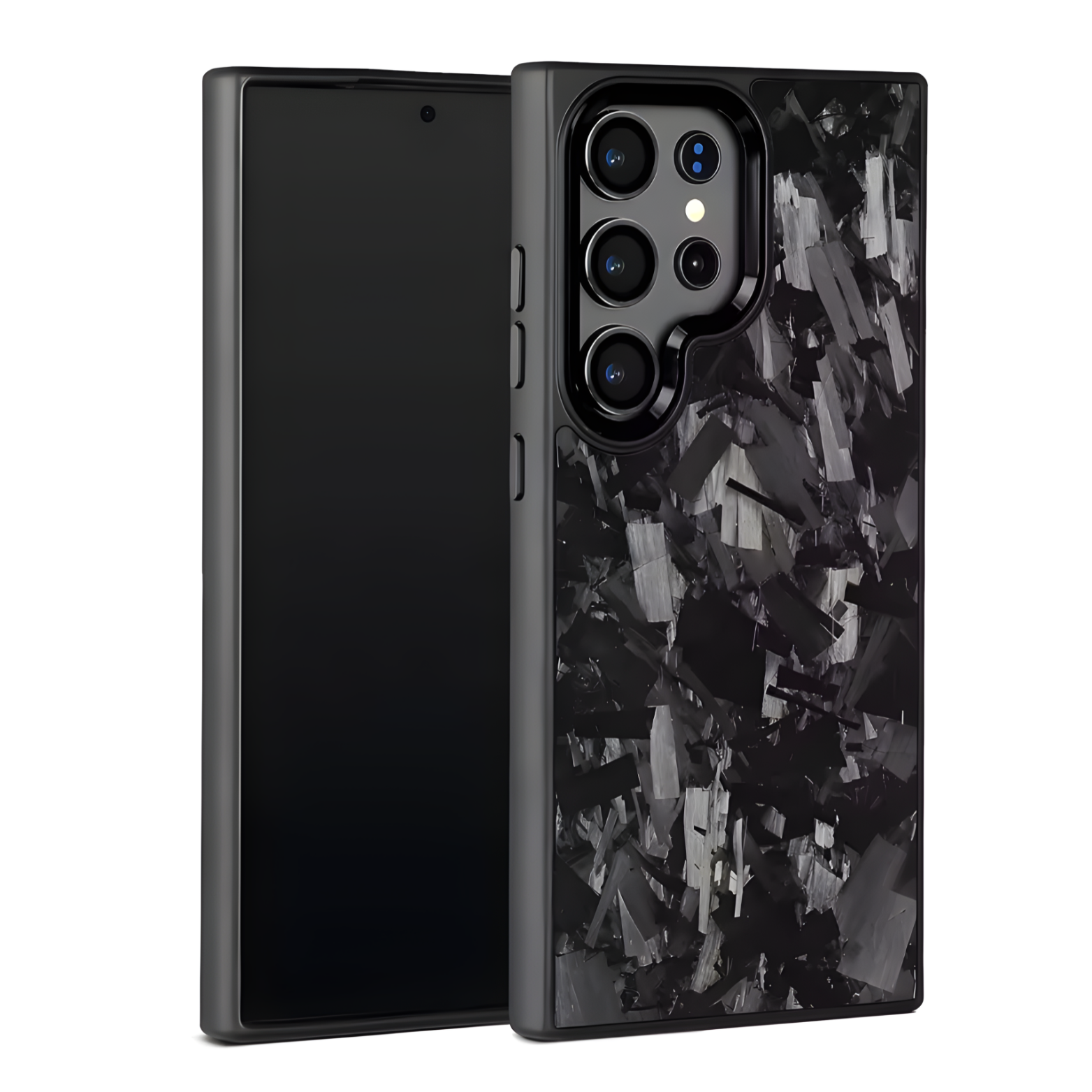 Forged Carbon Fiber Case Samsung Black V2