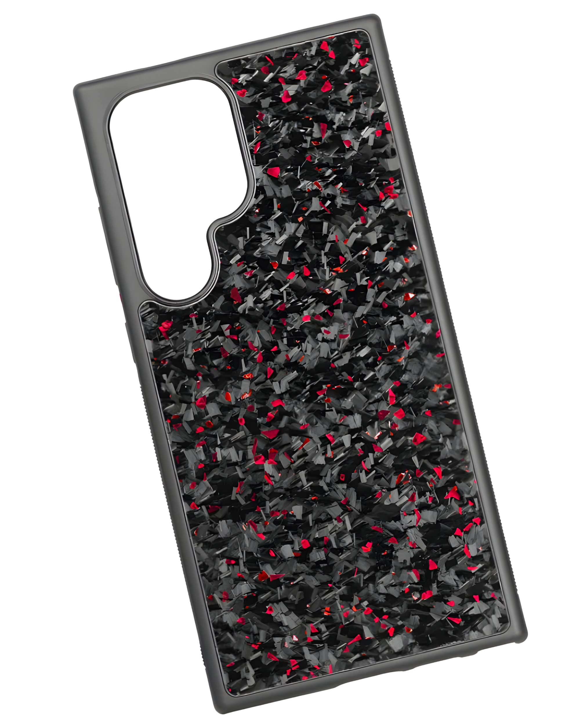 Forged Carbon Fiber Case Samsung Red