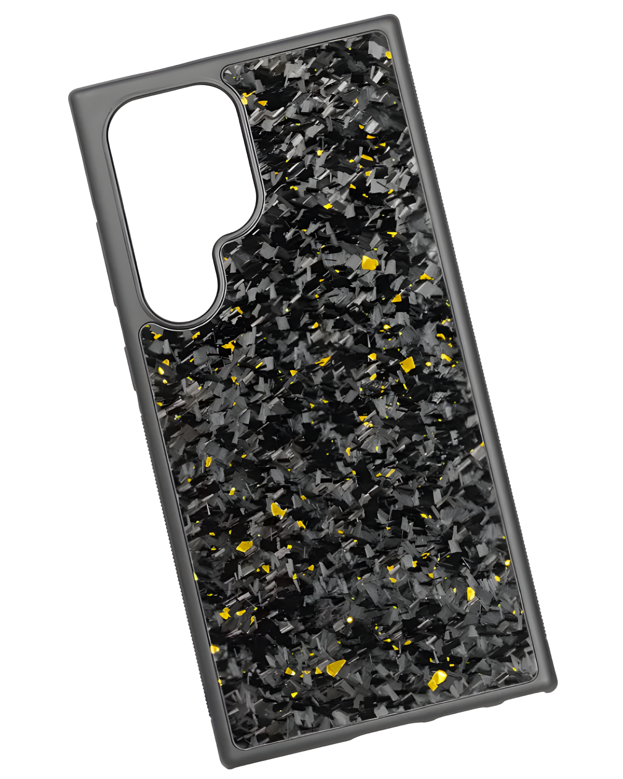 Forged Carbon Fiber Case Samsung Gold