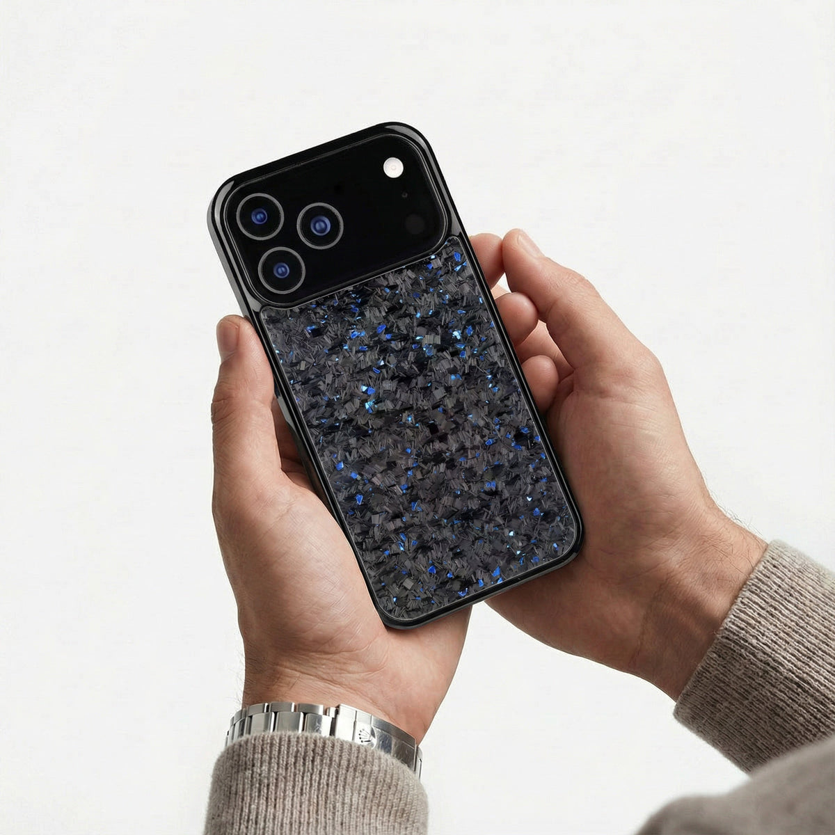 Forged Carbon Fiber Case iPhone Purple
